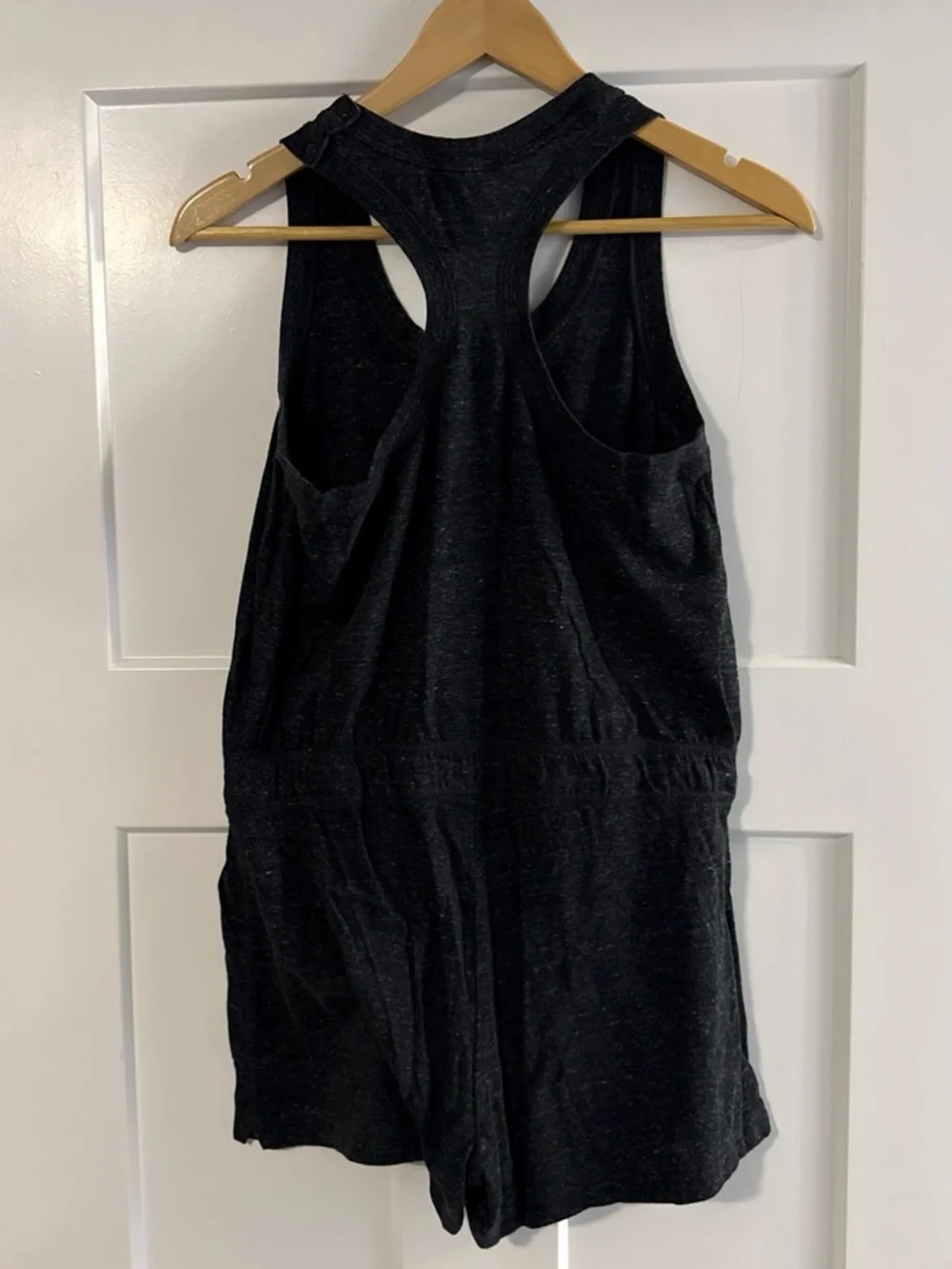 Nike Black Racerback women’s Romper with Drawstring